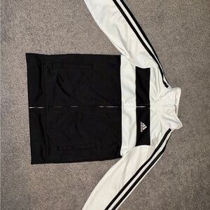 Boys Adidas Monochrome Track Jacket